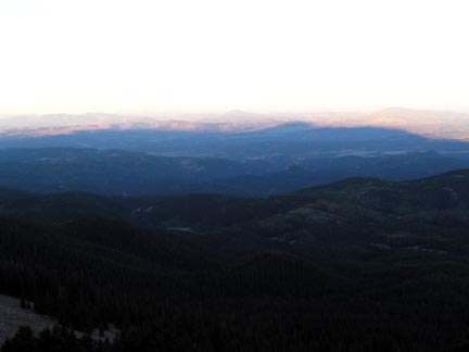 Shadow of Pikes Peak