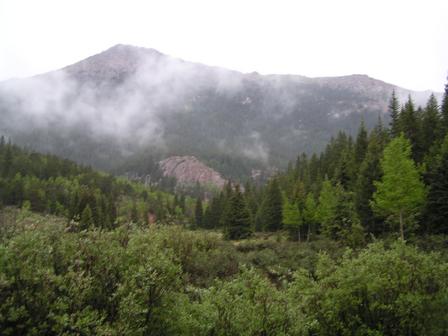 Sentinel Point above Horsethief Park