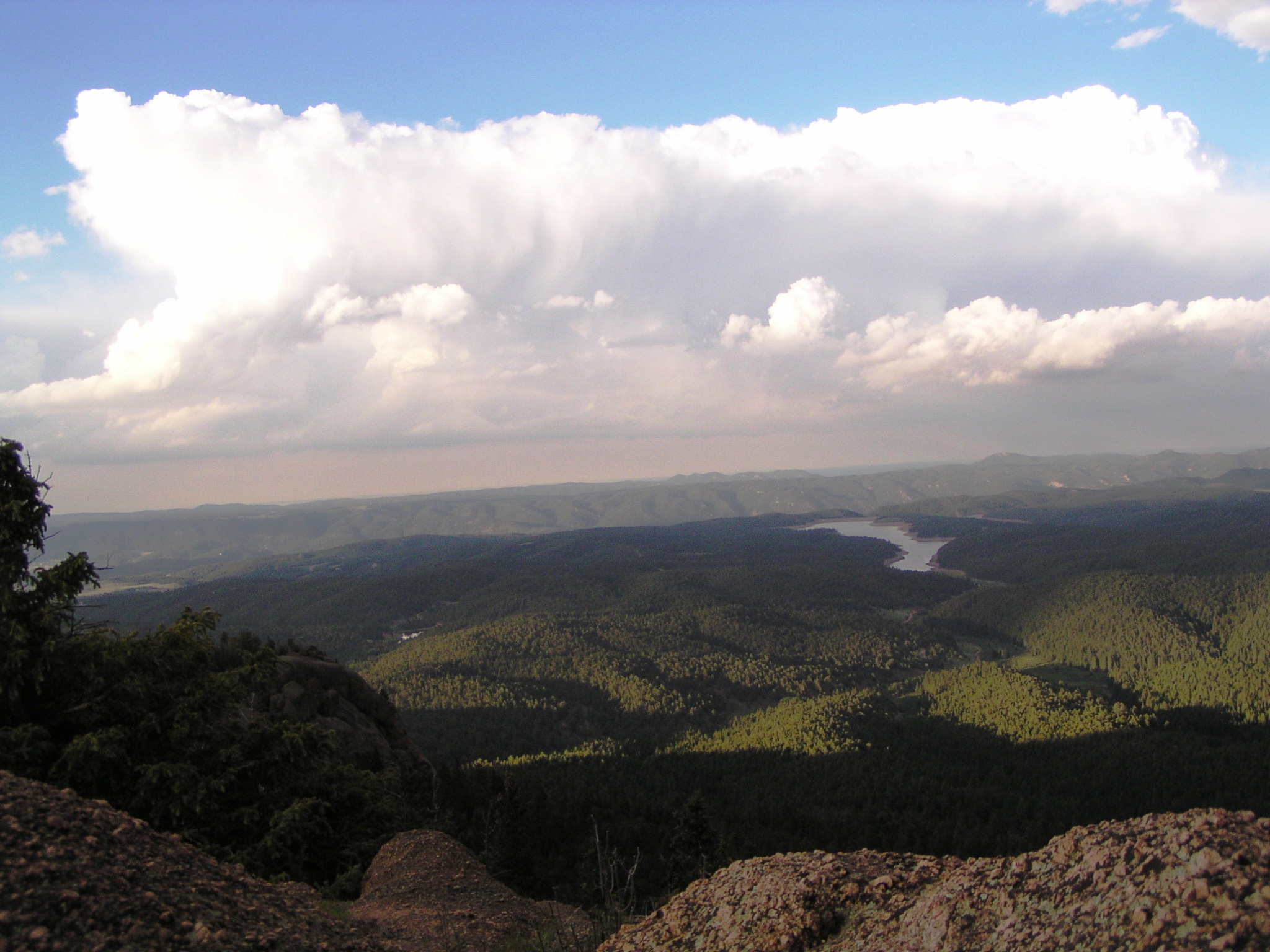 View of North Catamount reservoir