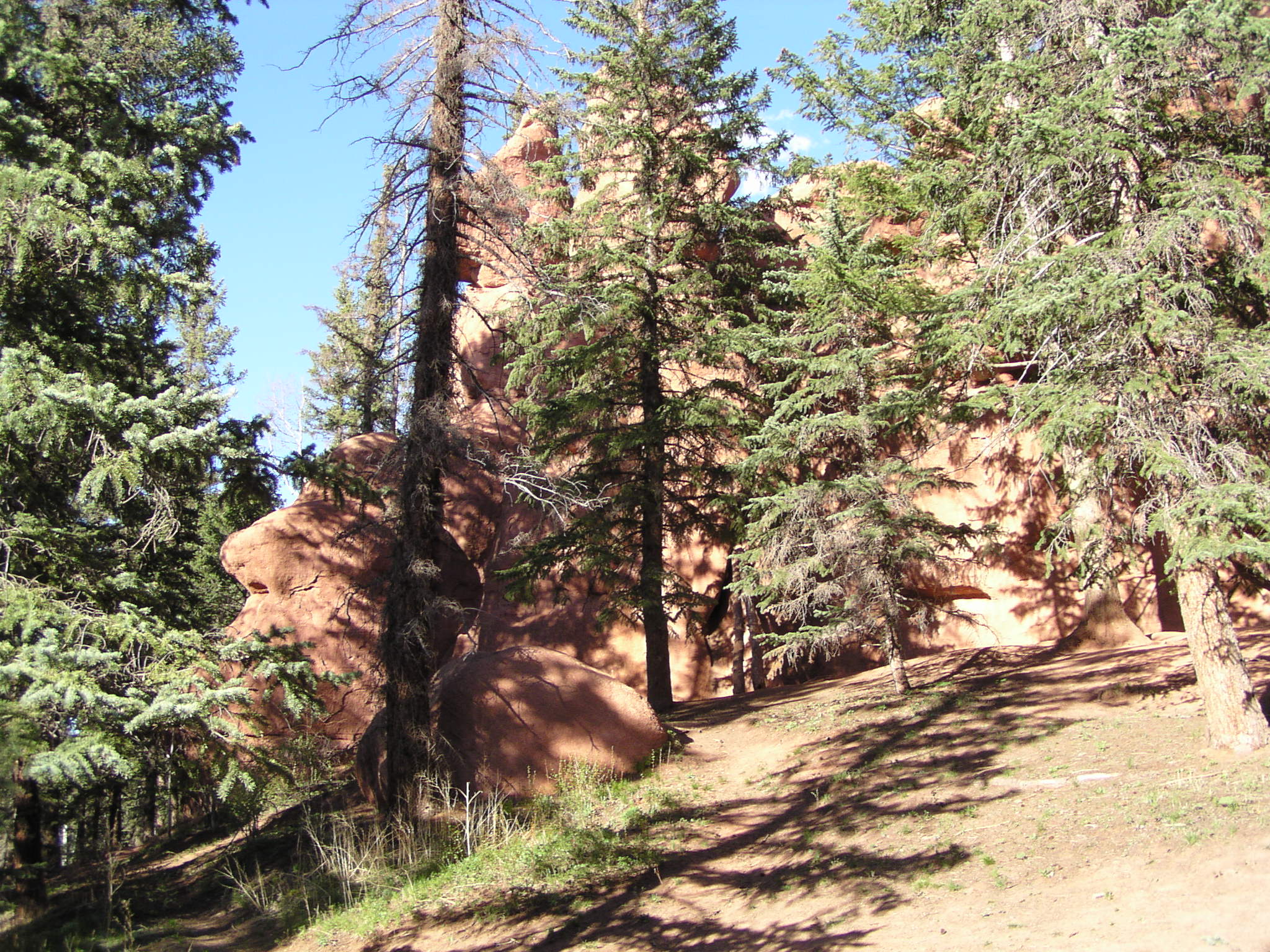 First view of the Rocks