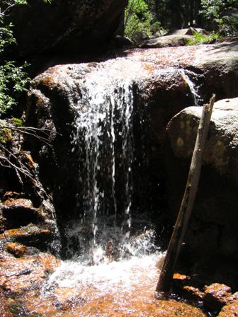 Horsethief Falls early section